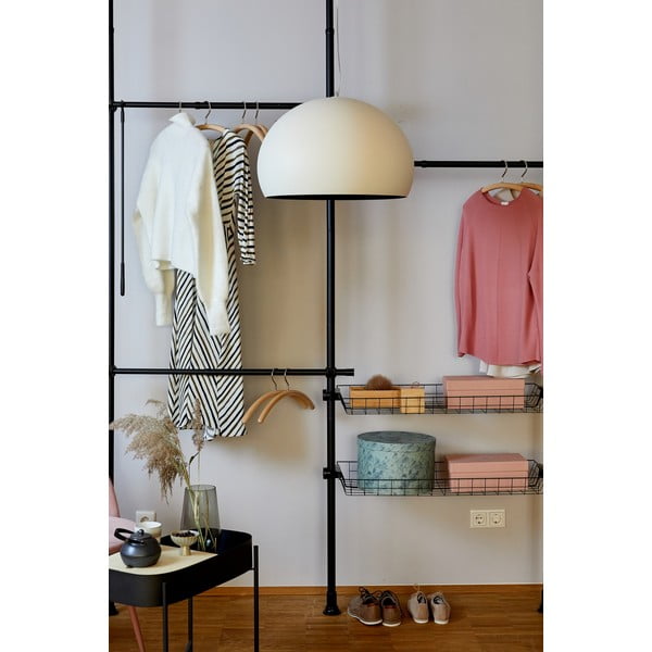 Crni metalni teleskopski stalak za odjeću Herkules – Wenko-image-1