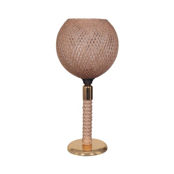 Bež-zlatna stolna lampa Rope - Magenta Home