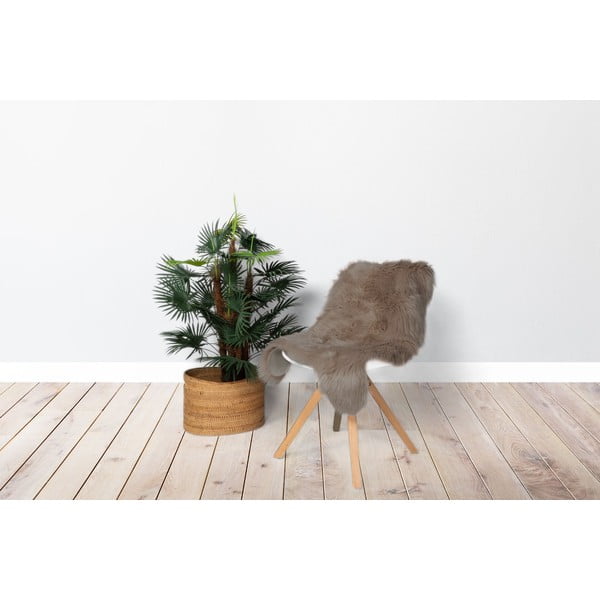 Tamnosmeđa umjetna koža Tiseco Home Studio Sheepskin, 60 x 90 cm-image-2