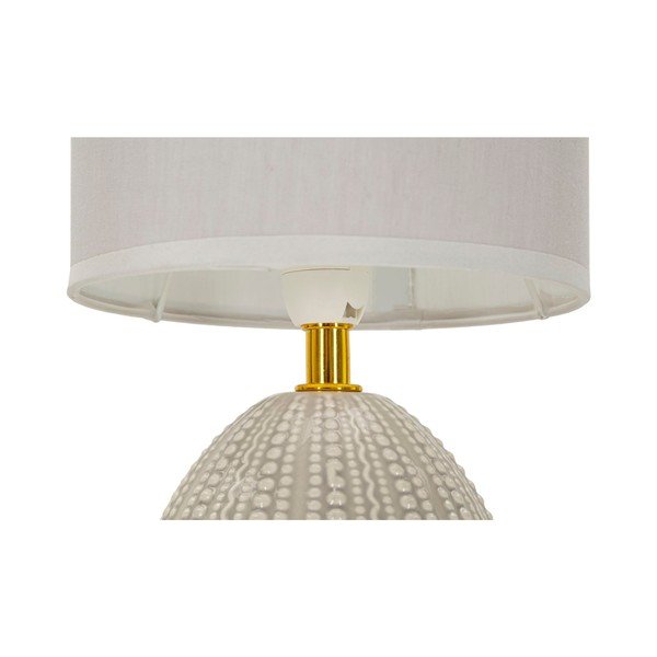 Svijetlo siva stolna lampa keramička s tekstilnim sjenilom (visina 30,5 cm) Flavi – Mauro Ferretti-image-4