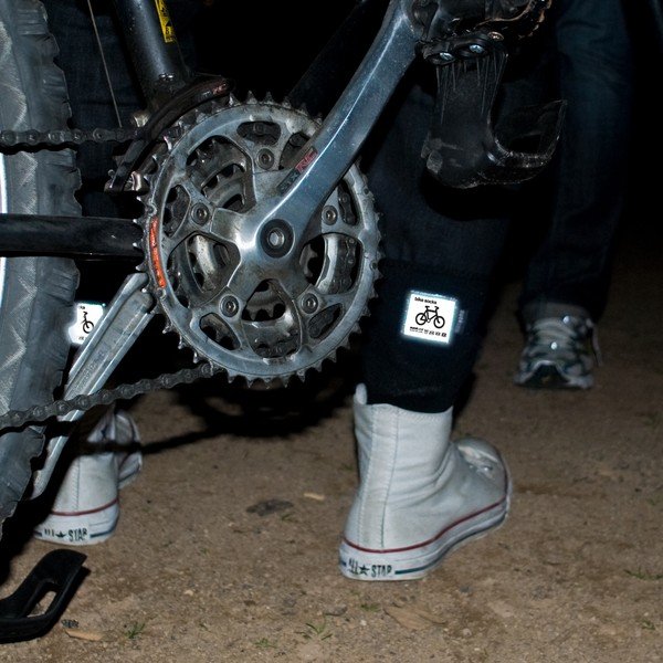 Reflektirajuće biciklističke čarape Suck UK Biker Socks-image-1