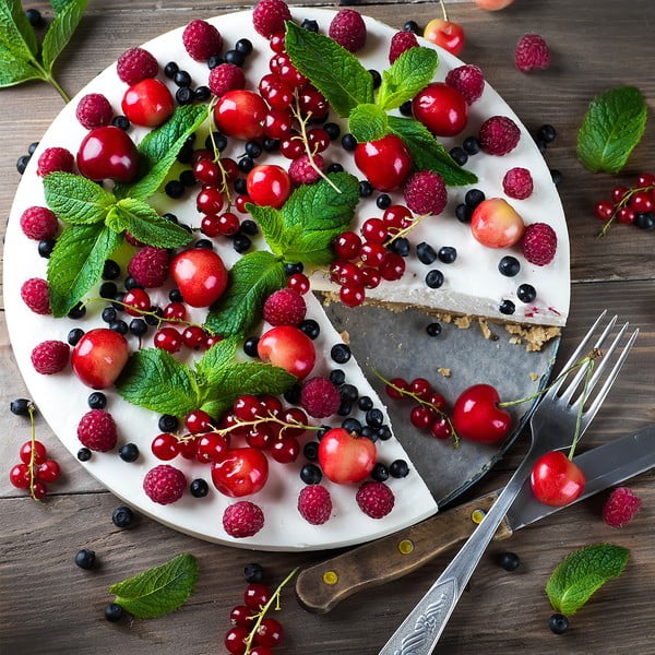 Aluminijski/kositren kalup za pečenje za torte ø 16,5 cm – Orion-image-1