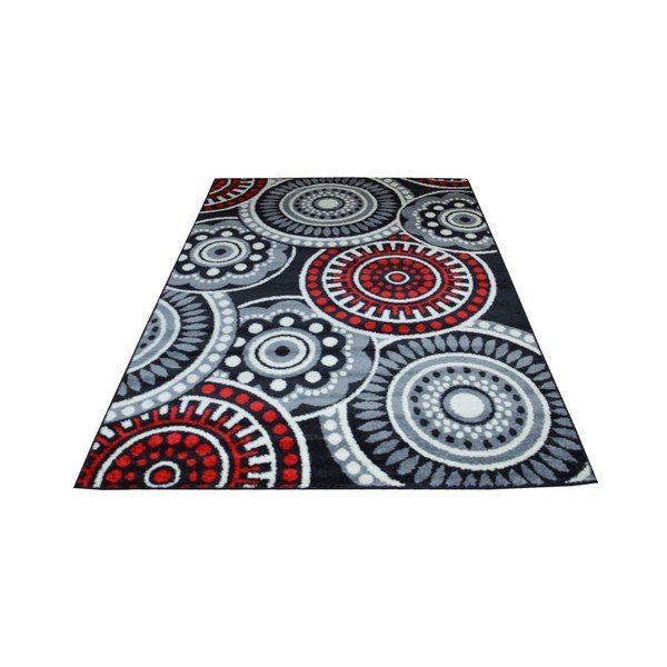 Tepih Flair Rugs Cercles Grey, 200x285 cm-image-1