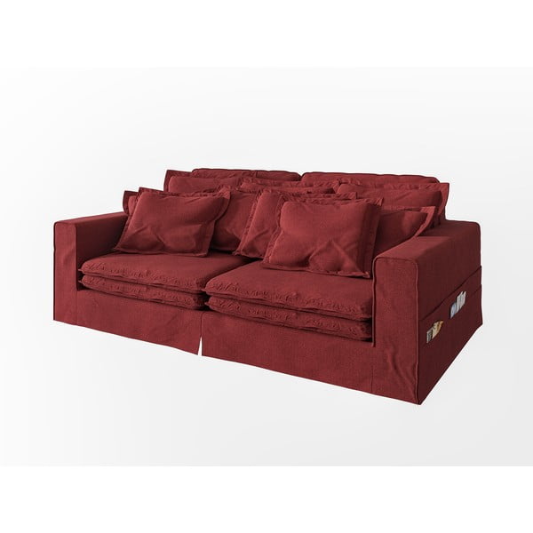 Crvena sofa 236 cm Nora – Ropez-image-2