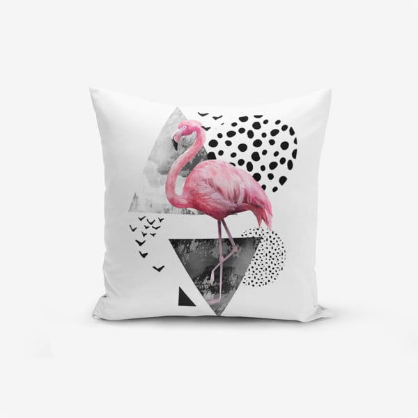Jastučnica Minimalist Cushion Covers Martı Flamingo, 45 x 45 cm