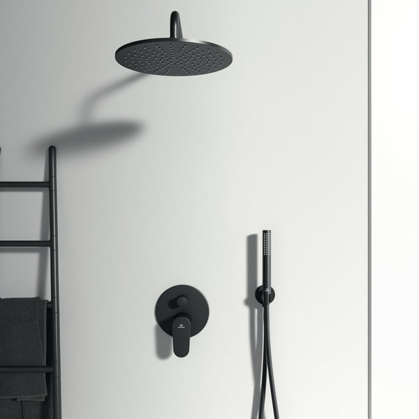 Mat crna slavina za kadu/ugrađena Silk Black – Ideal Standard-image-2