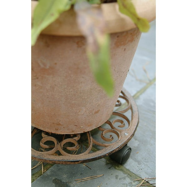 Metalni mobilni stalak za tegle za bilje ø 29 cm – Esschert Design-image-1