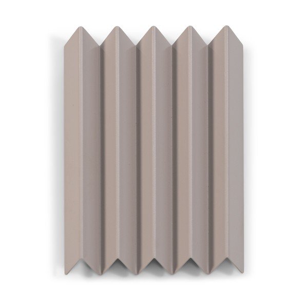 Smeđe-siva metalna zidna vješalica 21 cm Sensu – Spinder Design