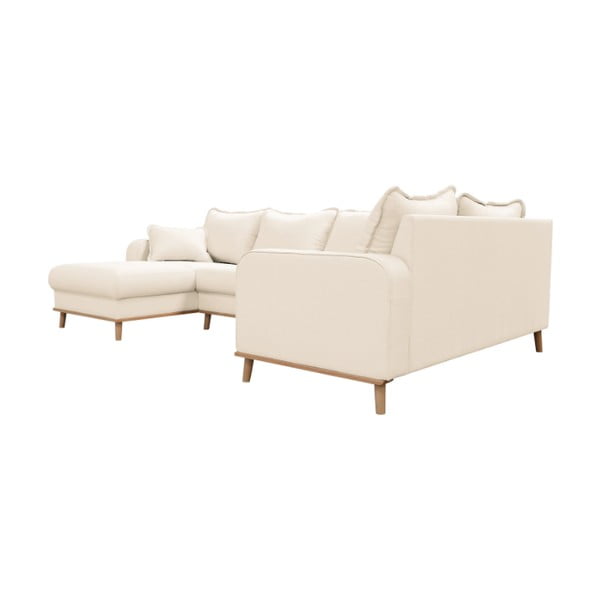 Krem kutna garnitura (lijevi kut) Beata - Ropez-image-2