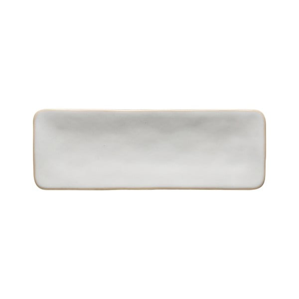 Bijeli tanjur za serviranje od kamenine Costa Nova Roda, 28 x 10 cm