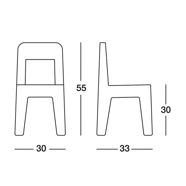 Dječja plava stolica Magis Seggiolina Pop-image-1
