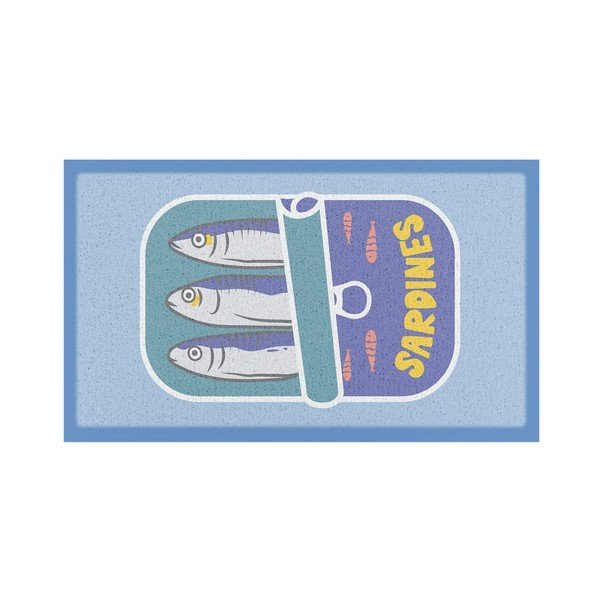 Otirač od reciklirane plastike 40x70 cm Sardine Tin – Artsy Doormats