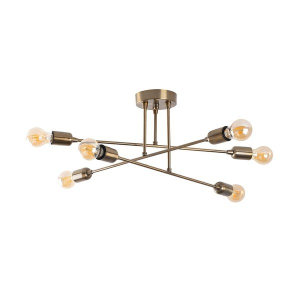 Stropna svjetiljka u zlatnoj boji Fleur – Opviq lights