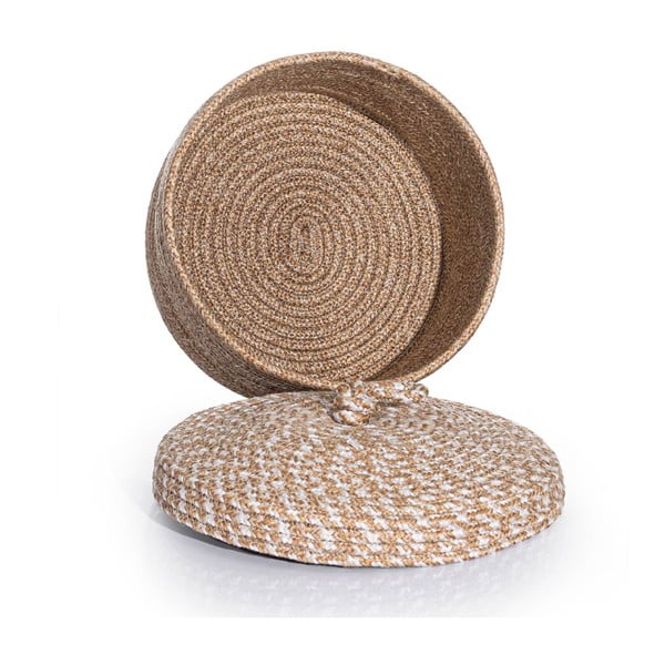 Tkanina ukrasna kutija za pohranu s poklopcem - Mioli Decor-image-2