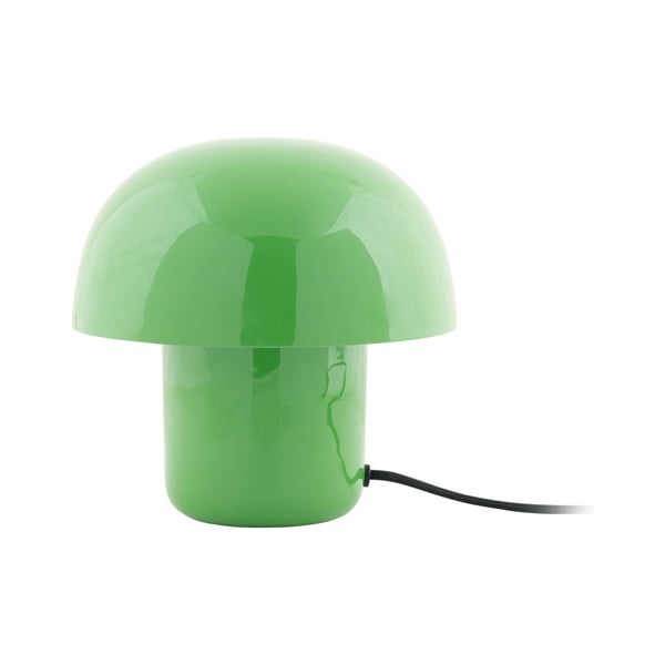 Zelena stolna lampa s metalnim sjenilom (visina 20 cm) Fat Mushroom – Leitmotiv