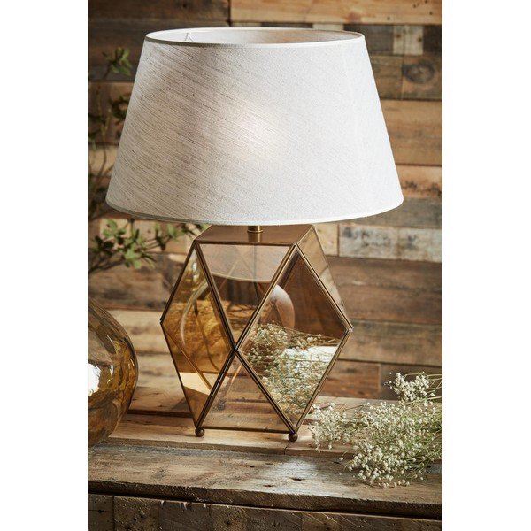 Noga lampe u smeđe-zlatnoj boji 43 cm Eluminea - Côté Table-image-1