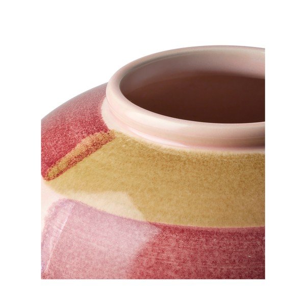 Ružičasta keramička vaza ø 21,5 cm Canvas - Kähler Design-image-4