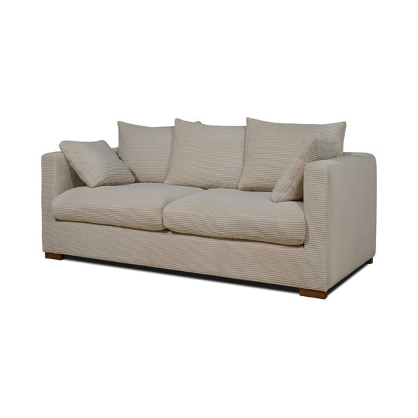 Bež sofa od samta 175 cm Comfy – Scandic-image-2