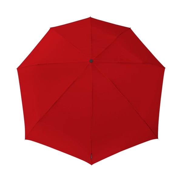 Ambijentalni aerodinamički crveni kišobran otporan na vjetar