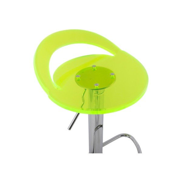Neon zelena barska stolica Kokoon Ghost-image-1