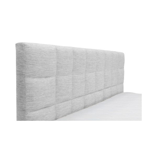 Svijetlo sivi bračni krevet Mazzini Beds Dream, 180 x 200 cm-image-2