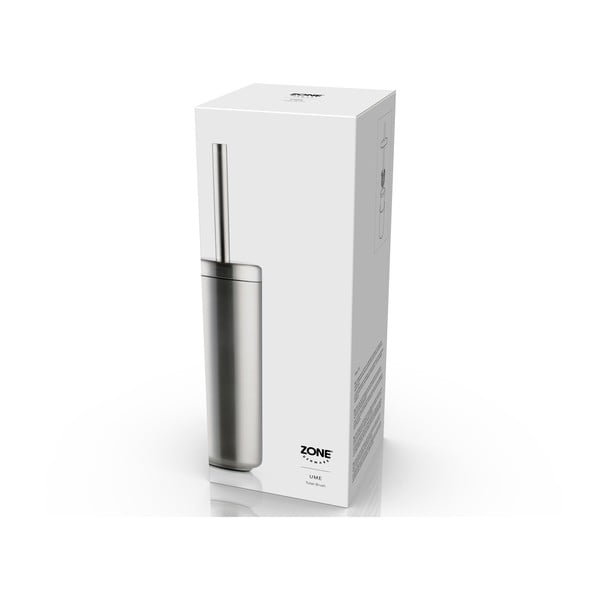 WC četka od nehrđajućeg čelika u mat srebrnoj boji Ume – Zone-image-3