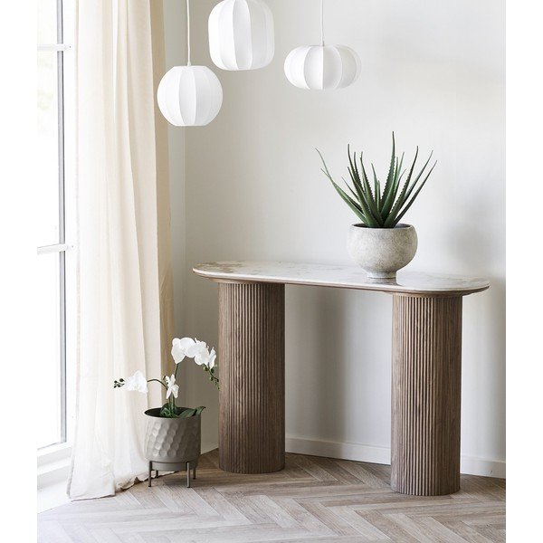 Metalna ukrasna tegla za cvijeće ø 21 cm Tule – House Nordic-image-1