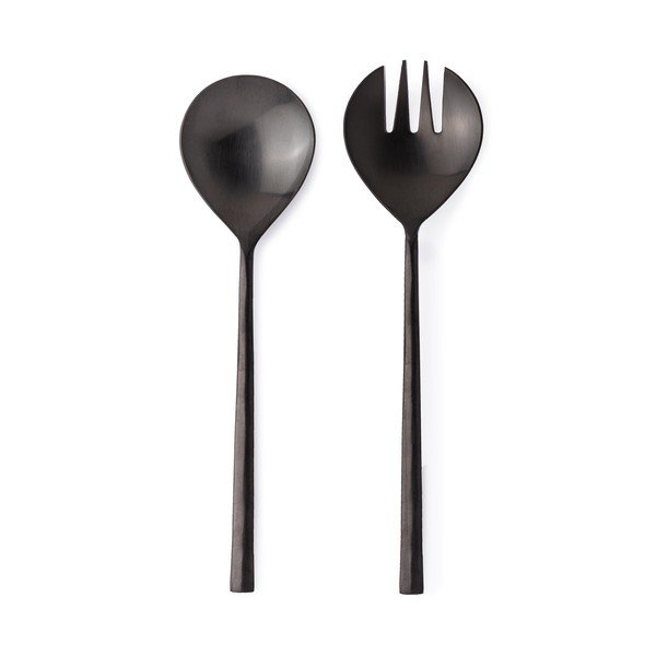 Pribor za salatu od nehrđajućeg čelika 2 kom Hestia – Bizzotto