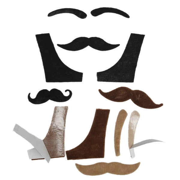 Rex London Mustache brijač ljepljivi set