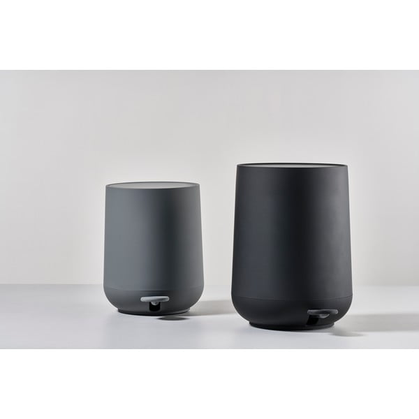 Crna plastična kanta za smeće 3 l Nova – Zone-image-2