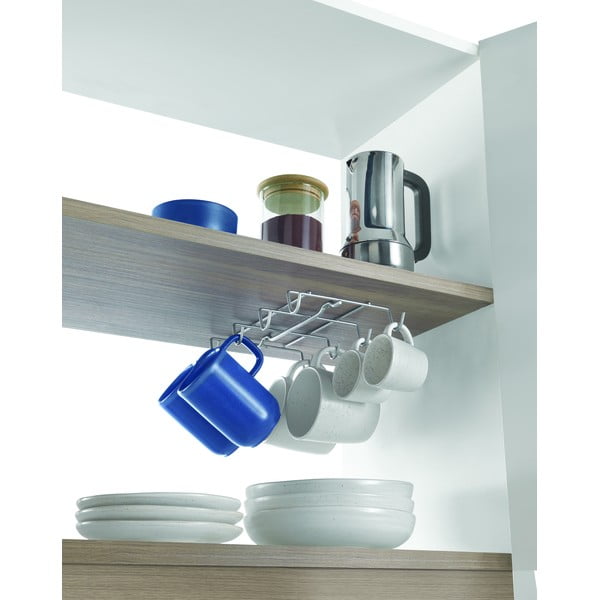 Željezan zidni stalak za šalice Octo-Mug – Metaltex-image-3