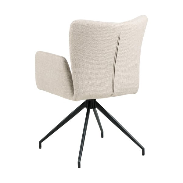 Bež podstavljene blagovaonske stolice u setu s naslonima za ruke 2 kom Laura – Actona-image-3