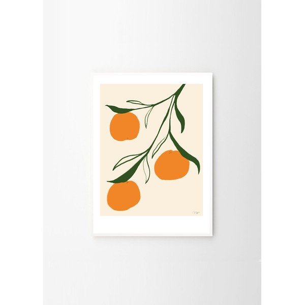 Plakat 30x40 cm Orange – Anna Mörner – The Poster Club-image-4