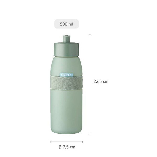 Crna plastična boca za vodu 500 ml Ellipse – Mepal-image-4