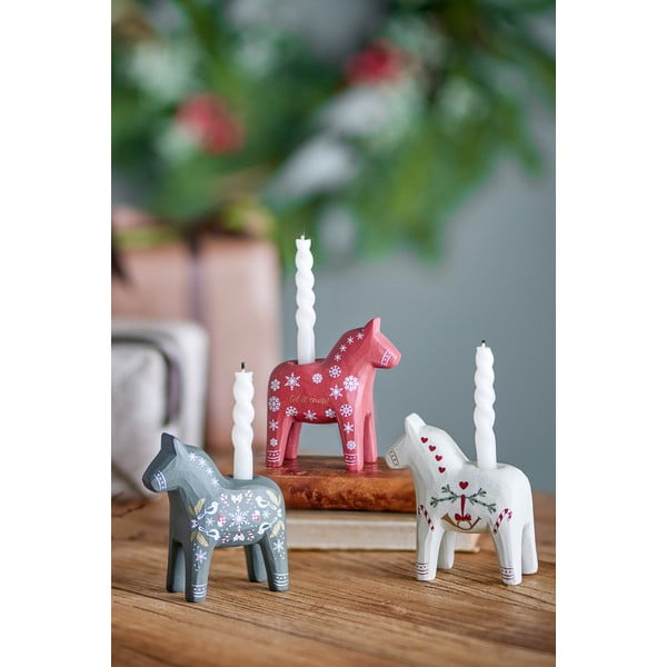 Svijećnjaci u setu 3 kom od polyresina Siffer – Bloomingville-image-1