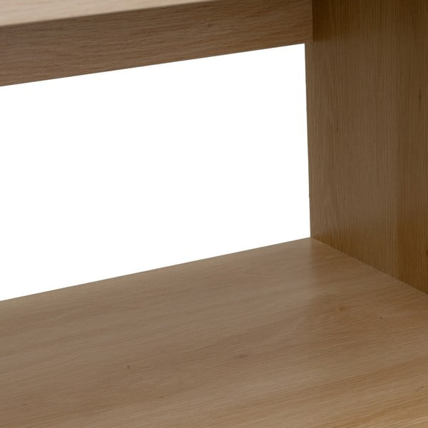 Biblioteka u prirodnoj boji 80x120x40 cm Naroa – Casa Selección-image-3