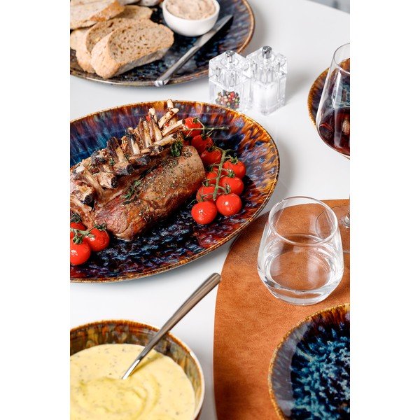 Smeđa porculanska zdjelica Resto – BonBistro-image-3
