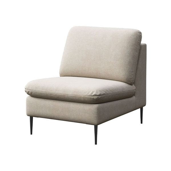 Bež fotelja od šenila Belle – Rodier-image-2