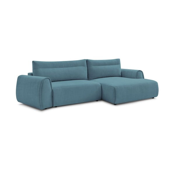 Plava kutna garnitura Aden – Bobochic Paris-image-3