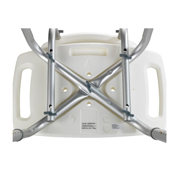 Stolica s naslonom za tuširanje Wenko Stool With Back, 54 x 49 cm-image-2