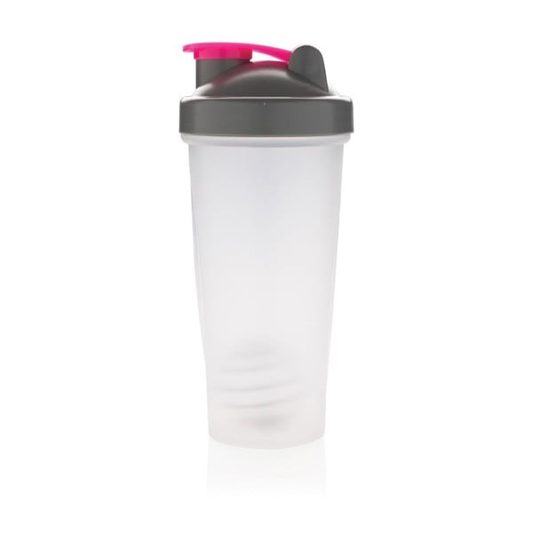 Sportski shaker s ružičastim poklopcem XD Design, 800 ml