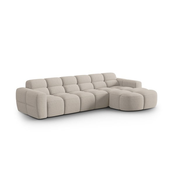 Bež kutna garnitura Lisa – Micadoni Home-image-3