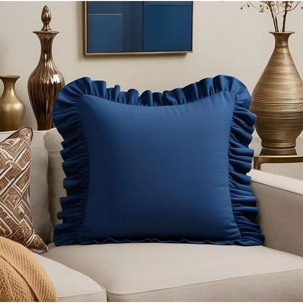 Ukrasna jastučnica od mješavine pamuka 40x40 cm Ruffled – Mila Home-image-4