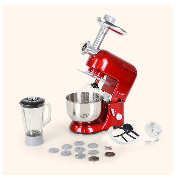 Crveni multifunkcionalni kuhinjski robot Klarstein Lucia Rossa-image-1