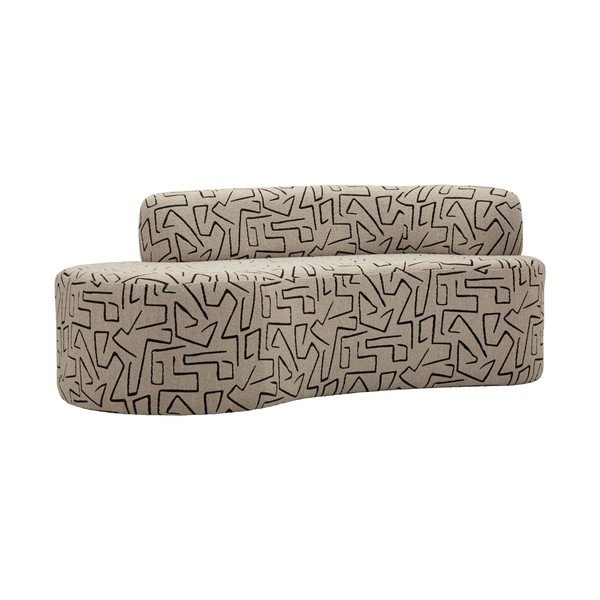 Bež sofa od bouclé tkanine 176 cm Nairobi – Mauro Ferretti-image-2