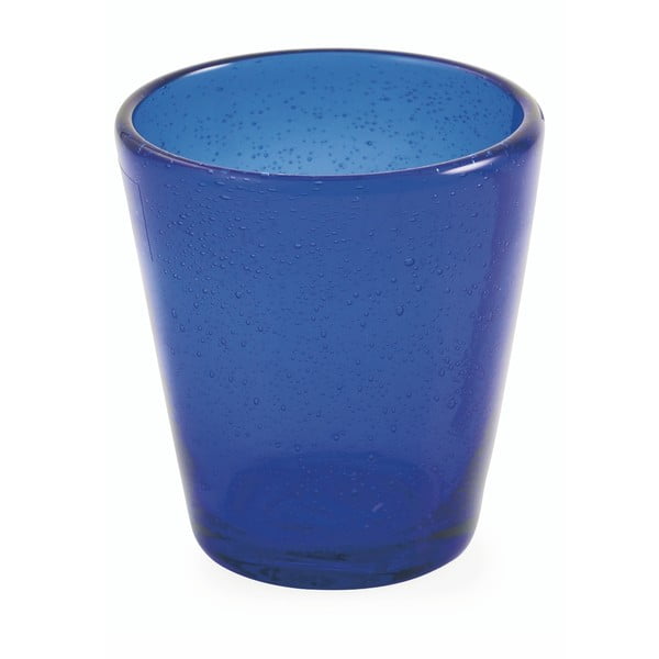 Set od 6 tamnoplavih čaša od puhanog stakla Villa d&#39;Este Cancun, 330 ml