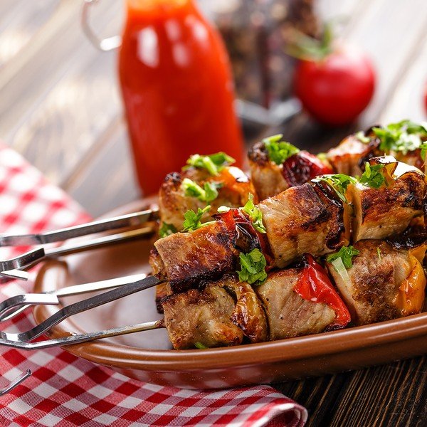 Igle za roštiljanje u setu od nehrđajućeg čelika 10 kom – Orion-image-1