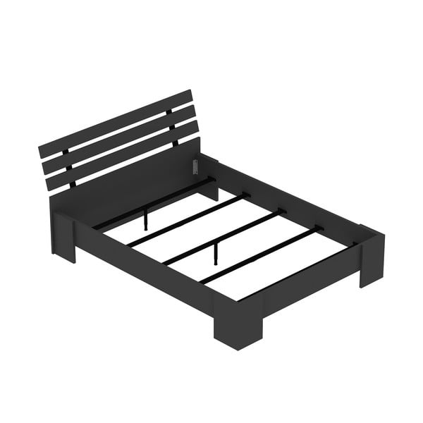 Crni bračni krevet 140x190 cm Kutay – Kalune Design