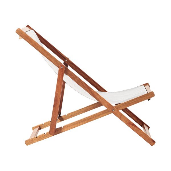 Bež/u tamnoj prirodnoj boji vrtna ležaljka od masivnog drveta Dionysus – Bonami Essentials-image-2