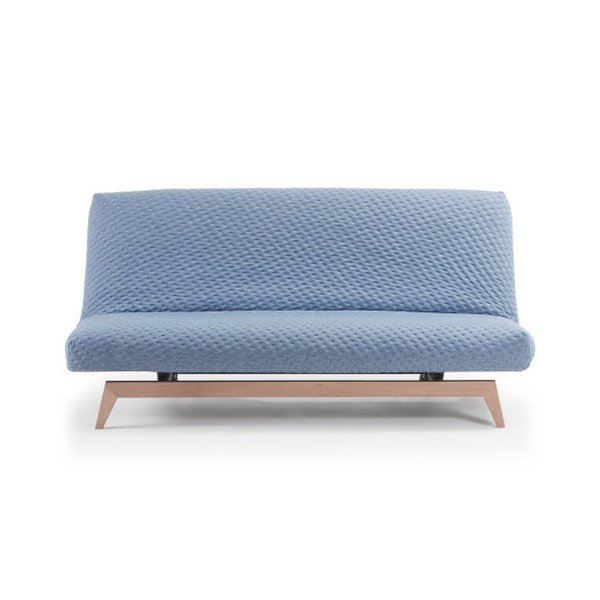 Svijetloplava sofa na razvlačenje La Forma Kiko-image-4